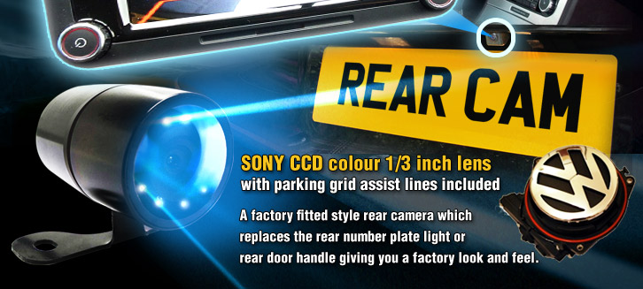 All our cameras are Sony CCD quality and can connect a dashboard screen monitor or rear view mirror monitor.